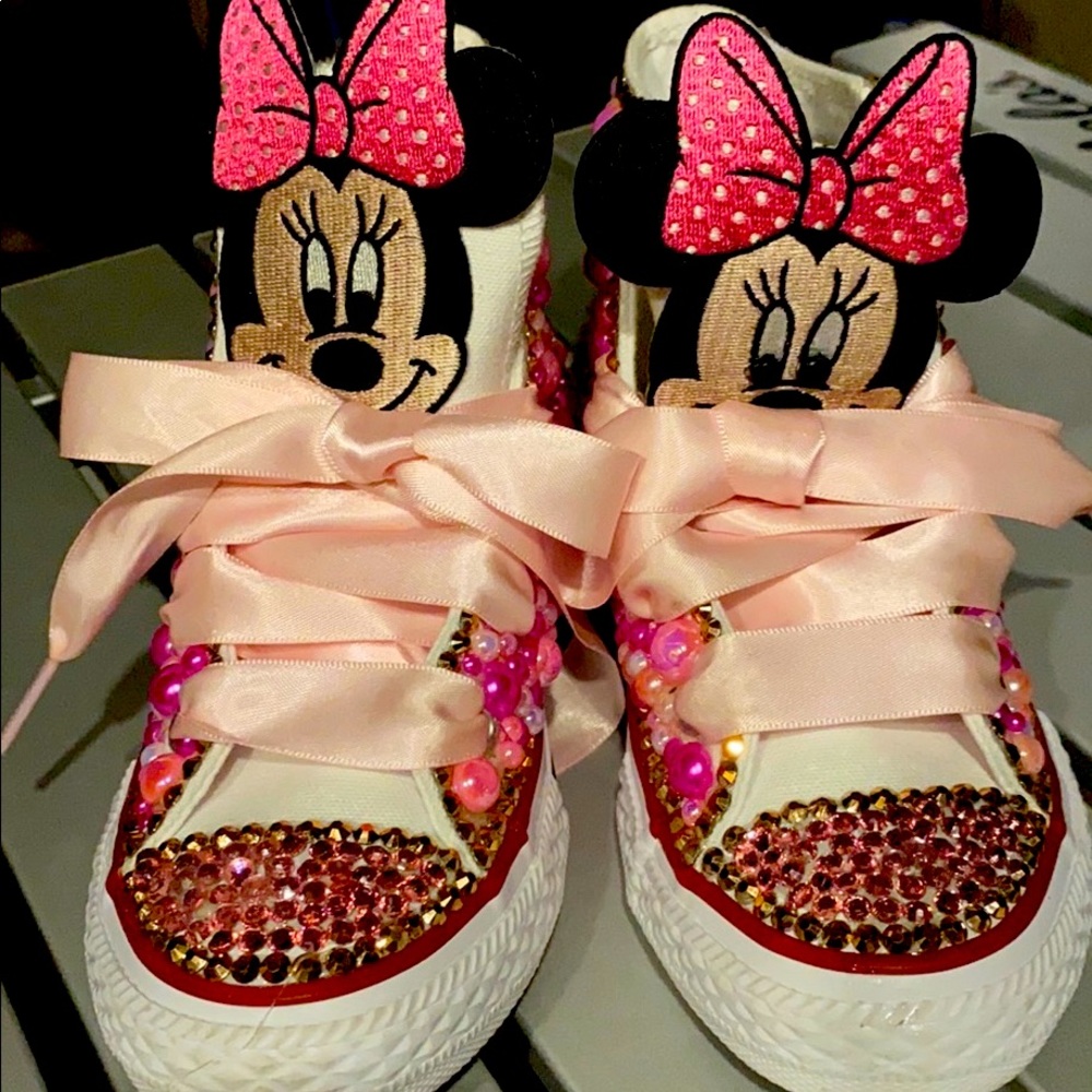 Girls Bling Converse by Mr.& Mrs. Essary.
